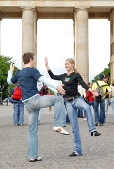 Brandenburger Tor Fit durch Berlin