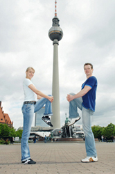 Fernsehturm - Knieziehen1