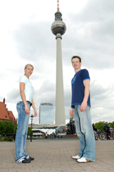 Fernsehturm - Knieziehen